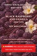 BLACK RASPBERRY AND VANILLA