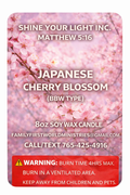JAPANESE CHERRY BLOSSOM