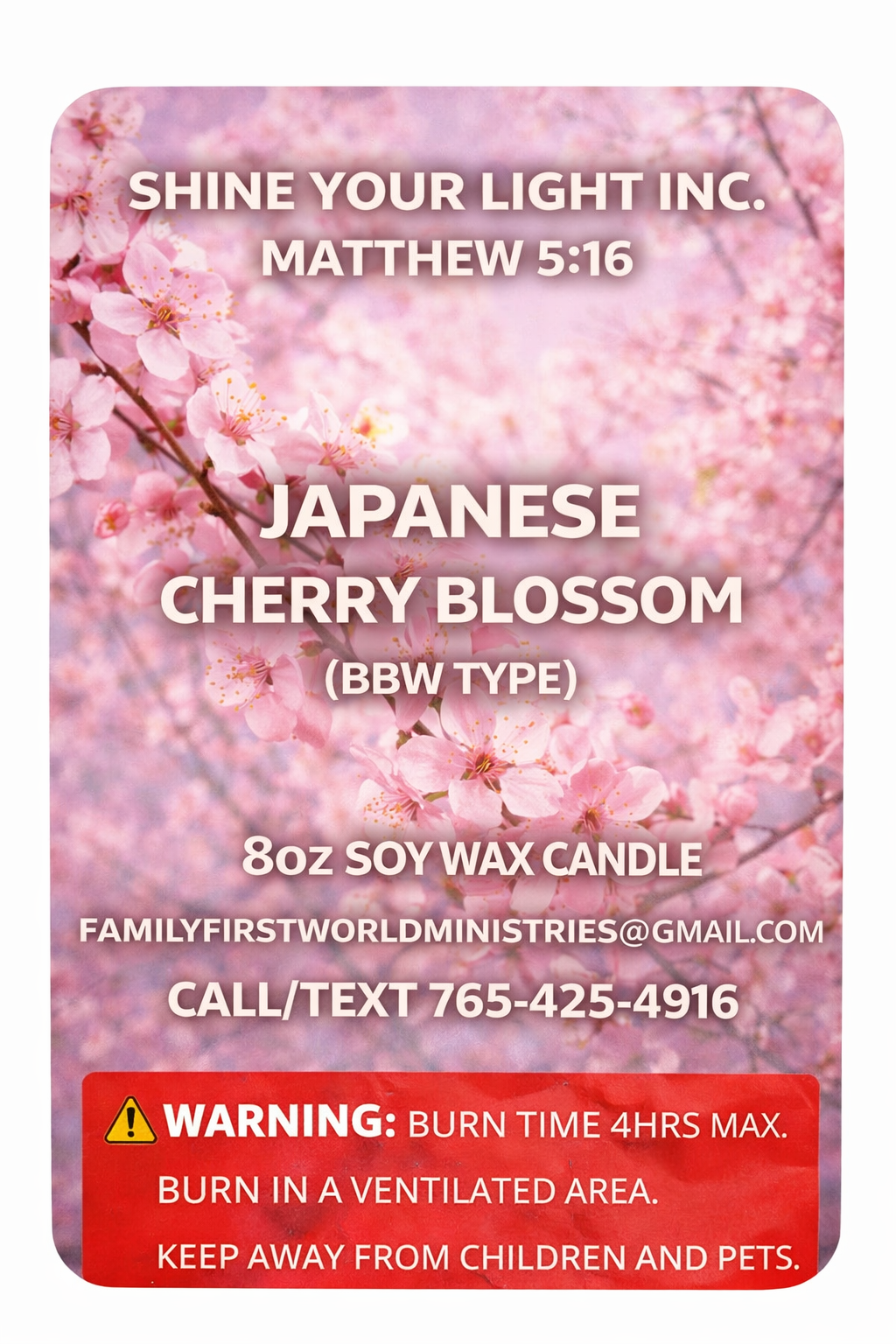 JAPANESE CHERRY BLOSSOM