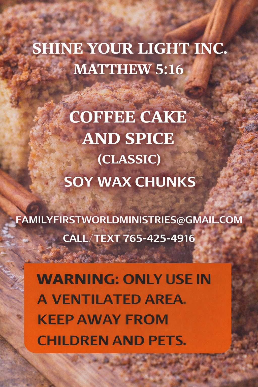 COFFEE CAKE AND SPICE