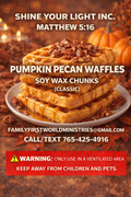 PUMPKIN PECAN WAFFLES
